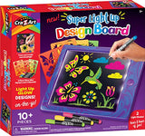 Cra-Z-Art Super Light Up Doodle Board for Kids, Light Up Drawing Board Gift for Boys & Girls Ages 5 and Up Cra-Z-Art