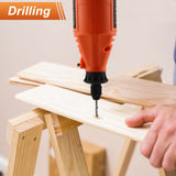 480Pcs Rotary Tool Accessories Kit, GOXAWEE 1/8 inch Shank Rotary Tool Accessory Set, Multi Purpose Universal Kit for Cutting, Drilling, Grinding, GOXAWEE