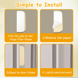 3.5 Inch Hinge Repair Plate Hinge Repair Kit Kitchen Cabinet Hinges Cabinet Door Hinge Door Hole Cover Plate Wooden Hinge Filler Plates, Hinge Blanks Taiyin