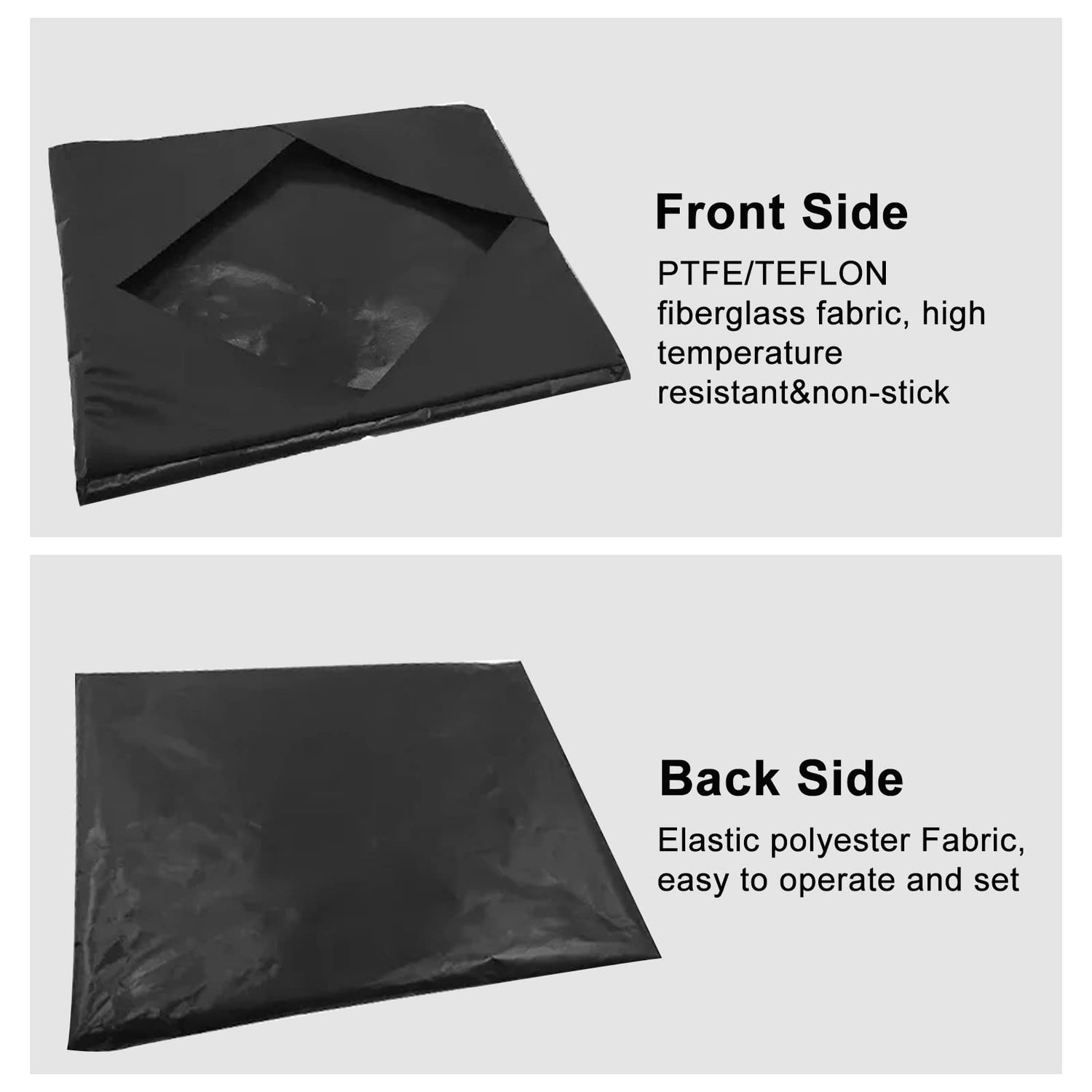 15x15 Heat Press Cover, Non-Stick High Temperature Resistant Sheet Mat Pillow Protector for Protecting Sublimation Heat Pressing Machine Plate TVlifams