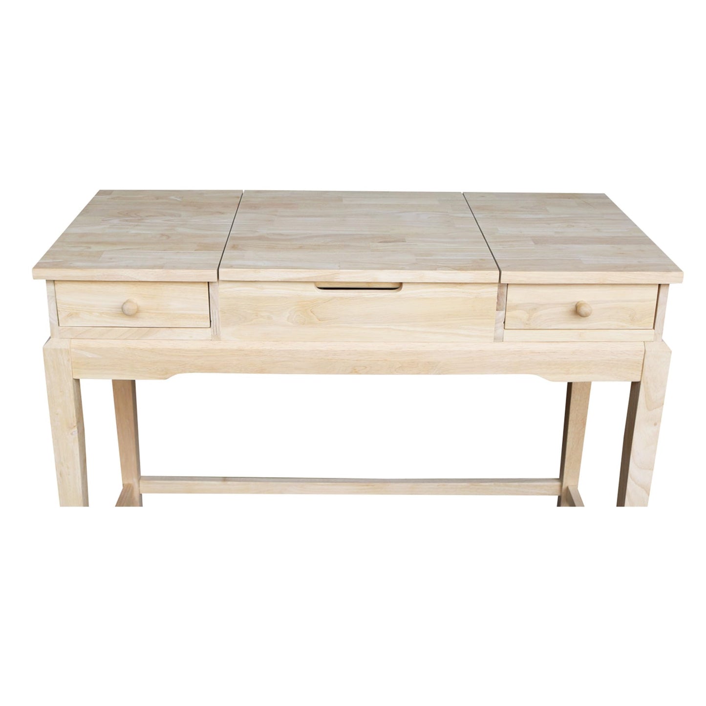 IC International Concepts Vanity Table, Unfinished
