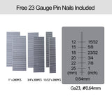 Sutekus 23 Gauge Pin Nailer 15/32" To 1" Pneumatic Air Pin Nailer Gun For Woodworking Applications Sutekus