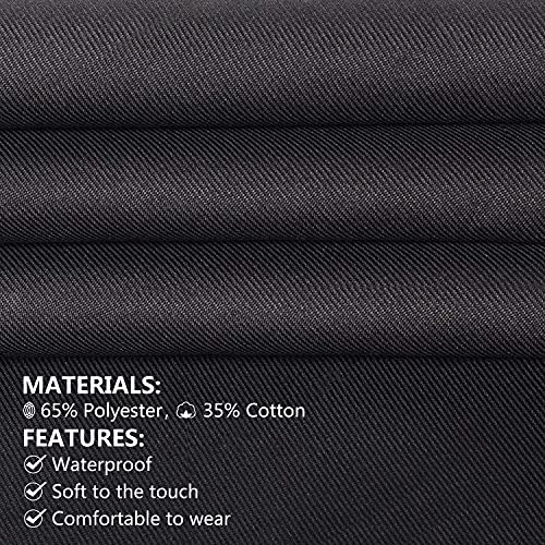 Hongsome Artist Apron,Paint Garden Pottery Teacher Painting Aprons for Adults Women 3 Pockets, Adjustable Bib Apron for Art Gardening Cooking Black Hongsome