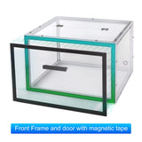 Acrylic CNC Enclosure 510 x 455 x 335 mm, Enhanced Protection, Dustproof,Cleaning, Noise Reduction, Compatible with CNC Router Machine 3018 Zhong Hua Jiang