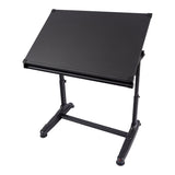 Stand Up Desk Store Adjustable Height and Angle Drafting Table Drawing Desk with Large Surface (Black Frame/Black Top, 40" W X 26" D) S Stand Up Desk Store