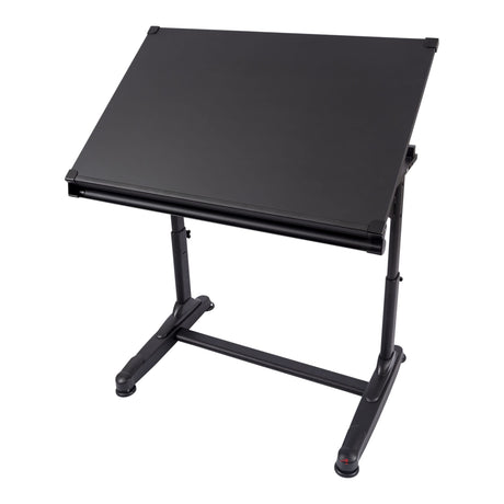 Stand Up Desk Store Adjustable Height and Angle Drafting Table Drawing Desk with Large Surface (Black Frame/Black Top, 40" W X 26" D) S Stand Up Desk Store