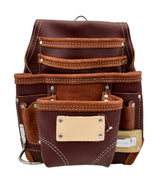 Leather Tool Pouch for Construction - Tool Pouches for Carpenters, Electricians, Drywall & Framing - Work Pouch - Screw & Nail Bags - 100% Grain Supreme Leather