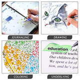 Shuttle Art Gel Pens, 32 Colors Gel Pen Set with Coloring Book for Adults Coloring Books Drawing Doodling Crafts Scrapbooking Journaling Shuttle Art