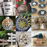 VHEONET 12 Permanent Paint Markers on Almost Anything Never Fade Quick Dry, Oil-Based Waterproof Paint Marker Pen for Rock Painting, Stone, Wood, VHEONET