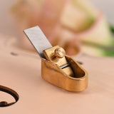 Btuty Convex Curved Sole Woodworking Plane Cutter Brass Luthier Tool for Violin Viola Cello Wooden Instrument Btuty