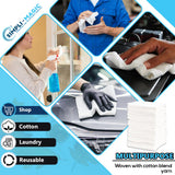 Simpli-Magic 79170 Shop Towels, White, 500 Pack SIMPLI-MAGIC