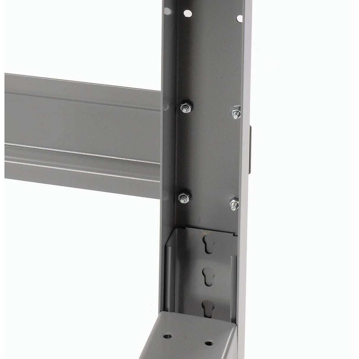 Global Industrial Adjustable Height Maple Butcher Block Square Edge Work Bench, 60" W X 30" D, 1 3/4" Top Global Industrial