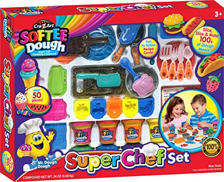 Cra-Z-Art Softee Dough Super Chef Set Cra-Z-Art