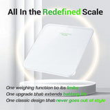 Ovutek Bathroom Scale for Body Weight, Highly Accurate Digital Weighing Machine for People, Upgraded Batteries Included, Compact Size, LED Display, OVUTEK