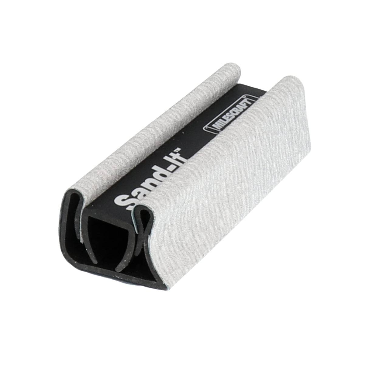 Milescraft 1622 – Sand-It Multi-Surface Sanding Block. Sand Flat, Concave, Convex & Round Surfaces or Fit into Tight Spaces. Accepts any ¼ Sheet of Milescraft