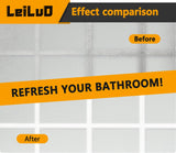 LEILUO Oscillating Multi Tool Blades 6 Pack Diamond Multitool Blades Kit for Grout Removal Fit DeWalt Milwaukee Makita Ryobi and More LEILUO