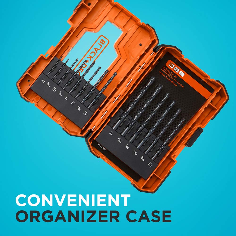 beyond by BLACK+DECKER Drill Bit Set, 14-Piece (BDA14BODDAEV) beyond