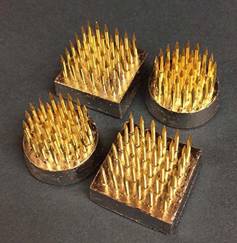 Set of 4 Mini Flower Arranging Kenzan None