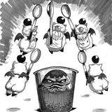 12 Colors Grayscale Art Marker Pen Double-Ended Sketch Markers Alcohol Based Ink Neutral Gray Tones Art Supplies (12 Colors Cool gery style) BEMLP