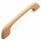 WEICHUAN 10PCS Unfinished Wood Drawer Knobs Pulls Handles - Kitchen Cabinets Furniture Dresser Wardrobe Cupboard Drawer Knobs Pulls Handles(5" Hole WEICHUAN