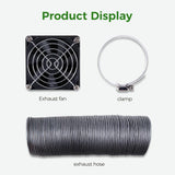 Creality Official Fume Extraction Kit, 4000 RPM High-Efficiency Ventilation Fan, Exhaust Smoke & Odors, Compatible for 3D Printer Enclosure with Fan Creality