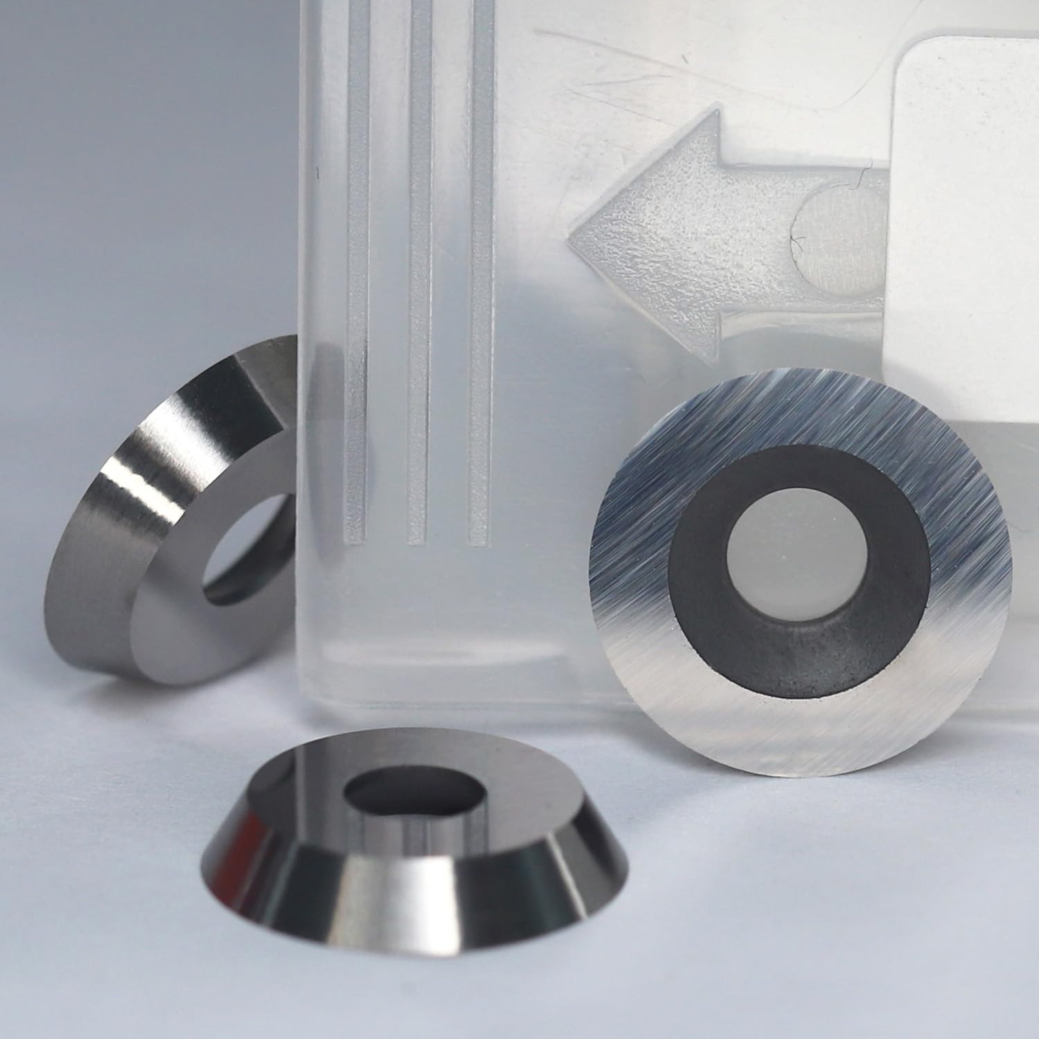 Ci0 16mm Round Carbide Inserts Cutters Knifes Indexable Replacement with Screws Fits For Full And Pro Size Popular DIY Wood Turning Finisher Hollower Asieg Tool