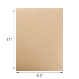 ZEAYEA 300 Pack Kraft Paper Sheets, 120 GSM Brown Printer Paper, Rustic Brown Stationery Paper for Arts and Craft, Drawing, DIY Projects, Invitation, ZEAYEA