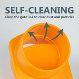 POWERTEC 70315 2-1/2-Inch Dust Collection Fittings Kit w/Connectors, Blast Gates and Clamps – Three Machine Set-Up POWERTEC