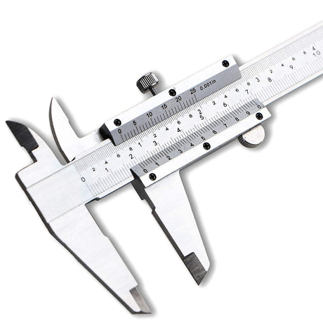 Spurtar Vernier Caliper, 6" Stainless Steel Non Digital Calipers, 0-6Inch/0-150mm Manual Micrometer Caliper, 0.02mm/0.001" High Precision Caliper, Spurtar