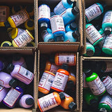 Angelus Leather Paint Starter Kit Set of 12 1 Ounce Bottles Angelus