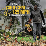 DEWALT 20V MAX* XR Leaf Blower, Cordless, Handheld, 125-MPH, 450-CFM, Tool Only (DCBL722B) DEWALT