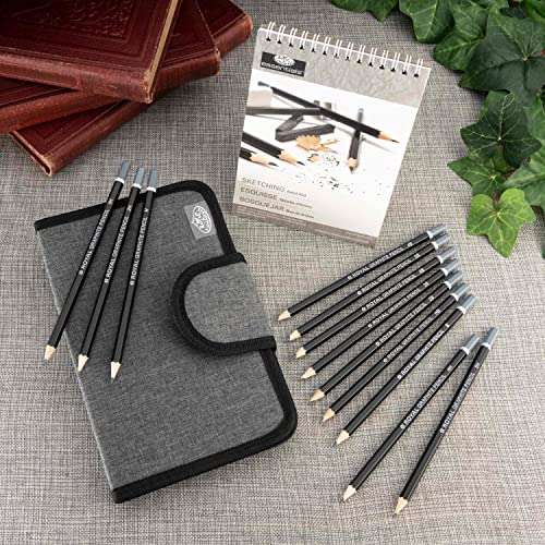 Royal & Langnickel Essentials Keep N' Carry Sketching Set, 14pc - WoodArtSupply