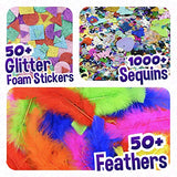 Arts and Crafts Supplies Kit for Kids - Boys and Girls Age 4 5 6 7 8 Years Old - Toddler Art Set Activity Materials - Great for Preschool and Carl & Kay Supply Co.