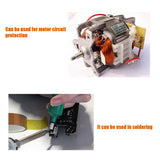 2 Rolls 10mm X 33m 108ft Heat Tape,Adhesive Heat Resistant / Transfer Tape, Heat Vinyl Thermal Sublimation Press Tape,No Residue EQUTY BAYMERS