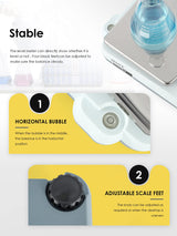 CGOLDENWALL Precision Lab Scale 5000gX0.01g Analytical Electronic Balance Digital Laboratory Scale Precision Jewelry Scales Kitchen Weighing CGOLDENWALL