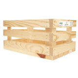 LEISURE ARTS Good Wood Wooden Crate, wood crate unfinished, wood crates for display, wood crates for storage, wooden crates unfinished, 15" x 10" x LEISURE ARTS