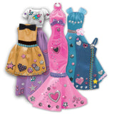 Barbie Be a Fashion Designer Doll Dress Up Kit, 5 Outfits Barbie