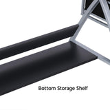 Yaheetech Drafting Desk, Drawing Table for Artists/Adults, Art Desk w/Stool and 3 Slide Drawers, Painting Studio Design Work Station, Adjustable Yaheetech