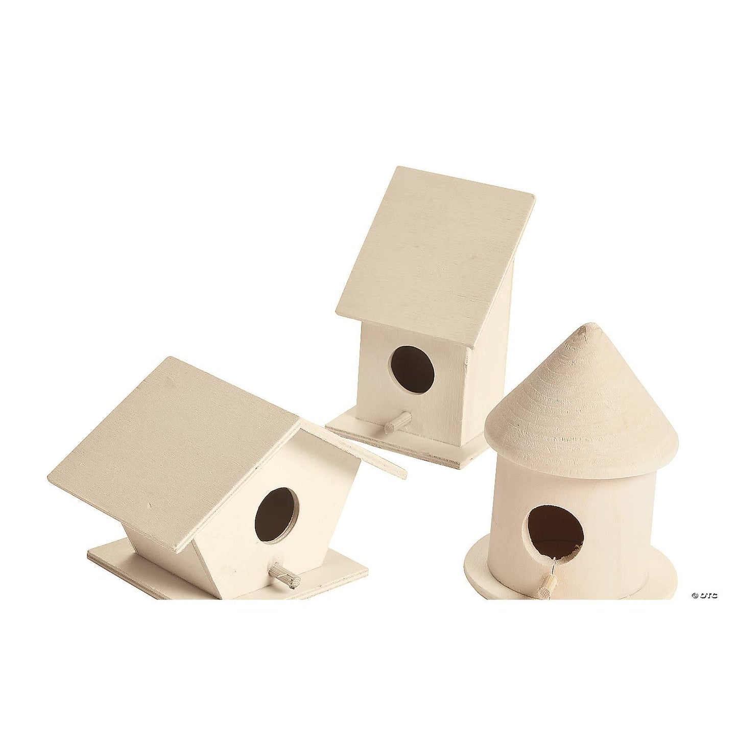 DIY Wood Nesting Birdhouses - Set of 6 - Crafts for Kids and Fun Home Activities