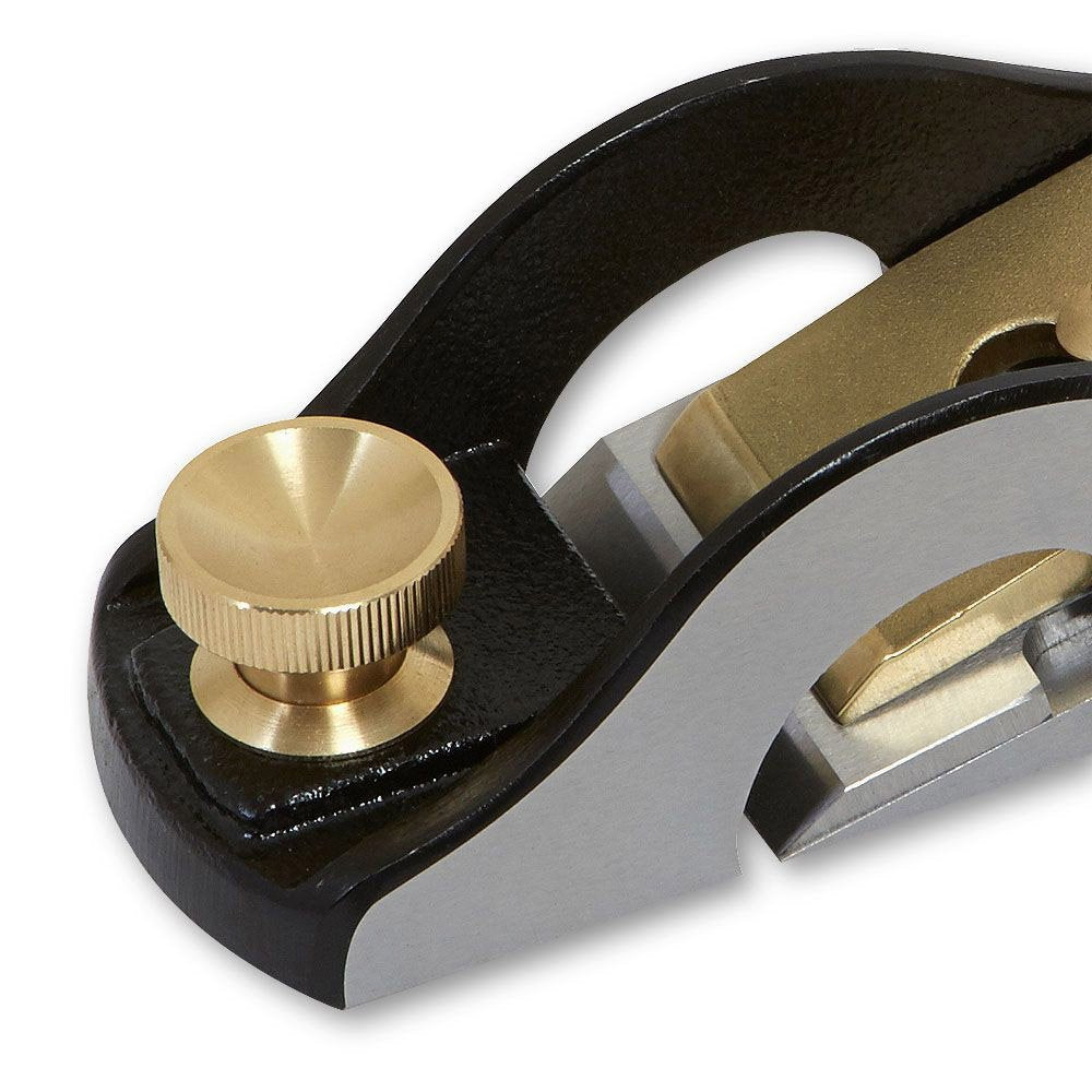 BAYM® Iron Hand Plane Tenon Saw Planer Woodworking Plane Metal Western Plane High-grade Copper Plate Plane 20 degree Low Angle Block Bench Plane BAYM