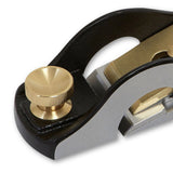BAYM® Iron Hand Plane Tenon Saw Planer Woodworking Plane Metal Western Plane High-grade Copper Plate Plane 20 degree Low Angle Block Bench Plane BAYM