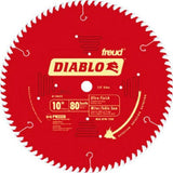 Freud D1080X Diablo 10" 80-tooth ATB Saw Blade w/5/8" Arbor&PermaShield Coating Freud