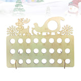 Happyyami 1pc Diy Wood Christmas Gifts Christmas Tabletop Ornament Unfinished Wood Ornaments Christmas Diy Advent Calendarios De Adviento Christmas Happyyami