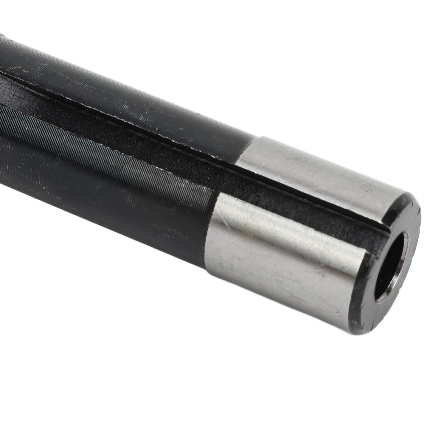 Tool Steel Drill Chuck Arbor, R8 Shank to 3/8in Threaded Manganese Steel 24mm Length R8 Shank Mill Arbor Adapter,Lathe Tools,Used for Tapping, PerGar