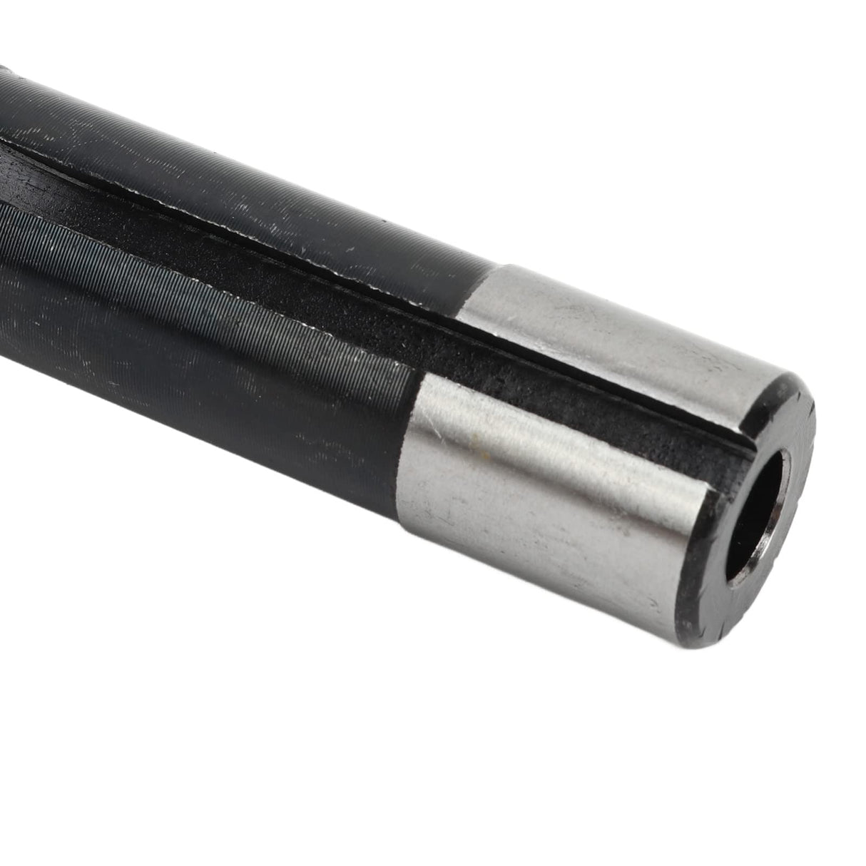 Tool Steel Drill Chuck Arbor, R8 Shank to 3/8in Threaded Manganese Steel 24mm Length R8 Shank Mill Arbor Adapter,Lathe Tools,Used for Tapping, PerGar