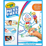 Crayola Color Wonder Mess Free Coloring, Blank Coloring 30 Pages, Gifts for Toddlers, Ages 3, 4, 5 Crayola