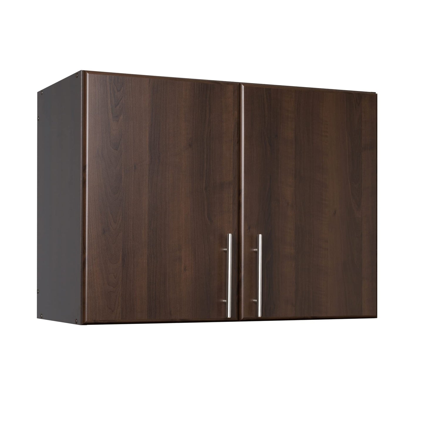 Prepac Brown Cabinet: Elite Wall Cabinet, EEW-3224 Garage Cabinet with Storage Shelf, Stackable 16"D x 32"W x 24"H, Perfect as a Garage Storage