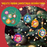 FTBox Christmas Wood Crafts Kit for Kids, Arts and Crafts Gifts for Boys Girls, Craft Activities Painting Art Toys for 6 7 8 9 10 11 12 Year Old FTBox