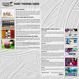 U.S. Art Supply Pouring Masters 48 Color Ready to Pour Acrylic Pouring Paint Set - Premium Pre-Mixed High Flow 2-Ounce Bottles - for Canvas, Wood, U.S. Art Supply