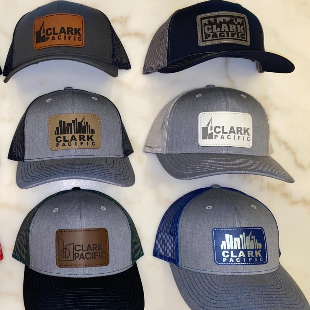 5 Large Pieces Laser Engraving Leatherette Patches,Heat Press Faux Leather Sheets,Blank Chestnut Brown Leather Patches with Adhesive Iron-on for Cut TWIG